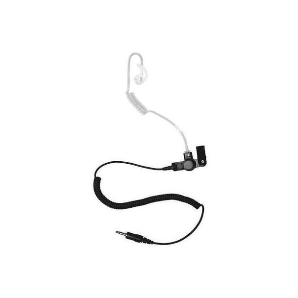 Earphone Connection Long Tube Listen Only Earpiece,Black EP1013XC