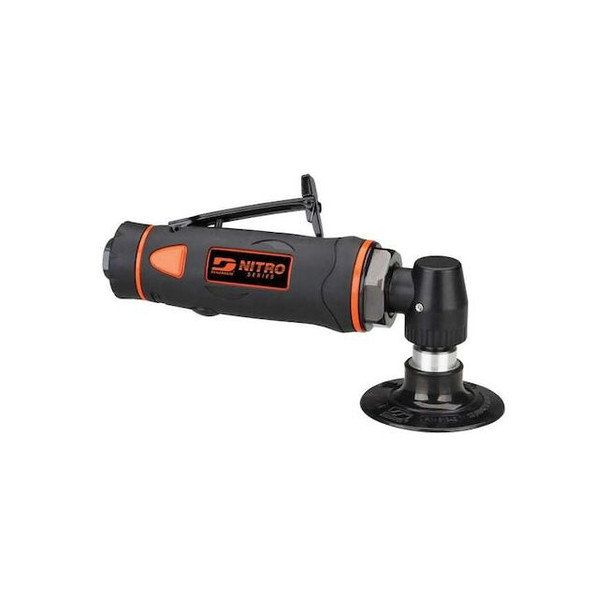 Dynabrade AirDiscSander,1/4in,NPT,RightAngle DS53