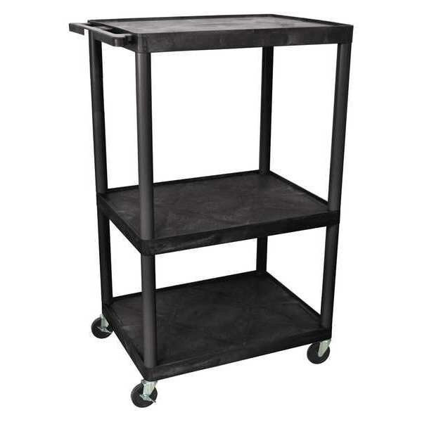 Luxor Cart,Mobile Type,Plastic,24" W LP54-B