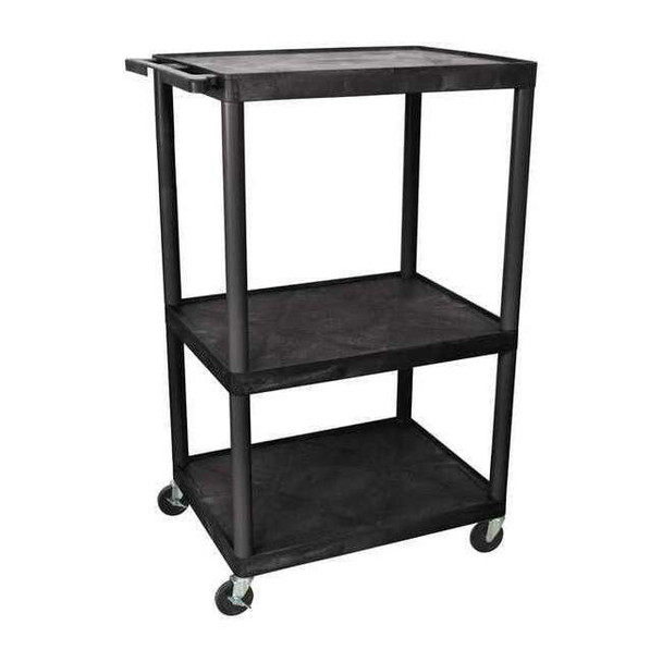 Luxor Cart,Mobile Type,Plastic,24" W LP54-B