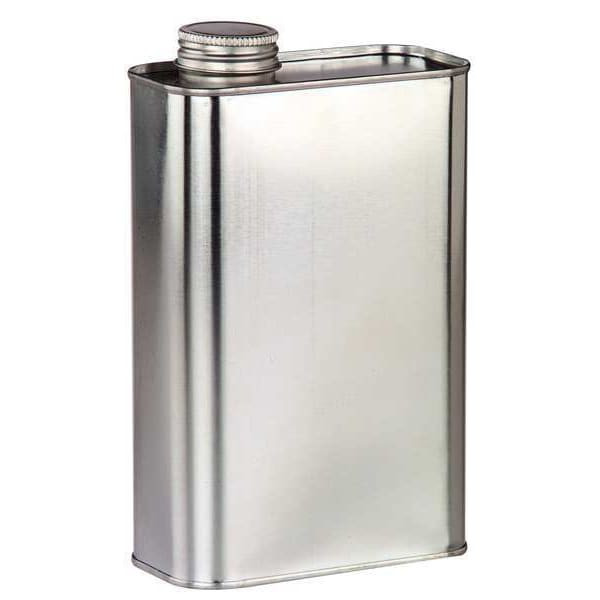 Qorpak Lab Can,Oblong,1 Quart,Tinplate,PK24 MET-03043