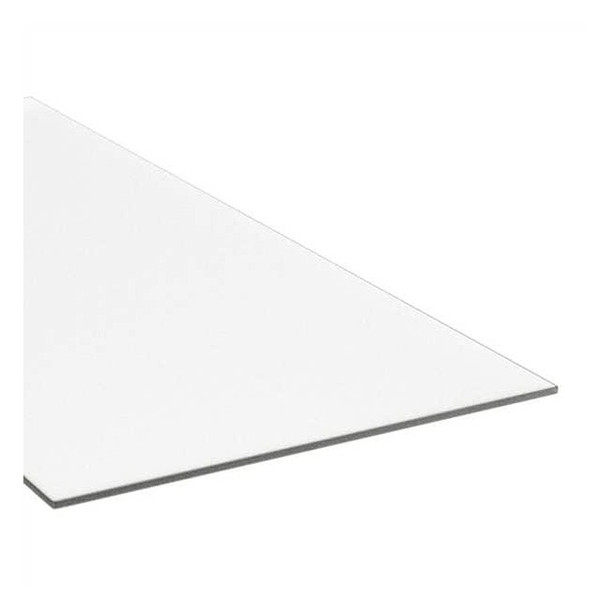 Colorless Polycarbonate Film Stock 48" L x 24" W x 0.015" Thick