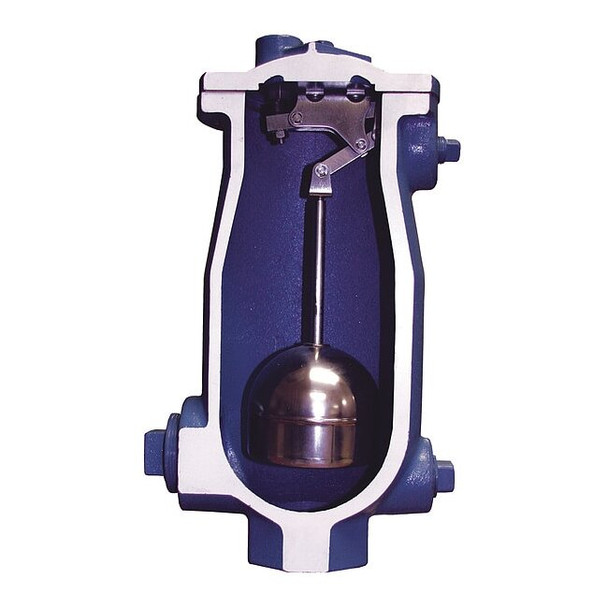 Val-Matic SewageAirReleaseValve,FNPT,2 x 1/2,CI 48R02-2HT-C6B6Y