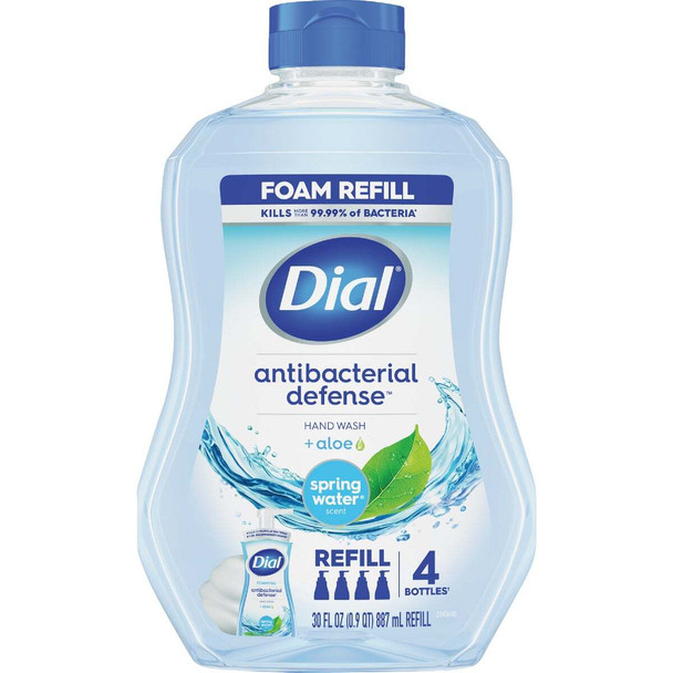 Dial Antibacterial Defense 30 Oz. Spring Water Foaming Hand Wash Refill 2933292