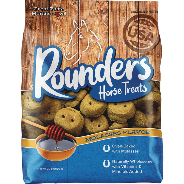 Kent Rounders 30 Oz. Molasses Horse Treats 8008