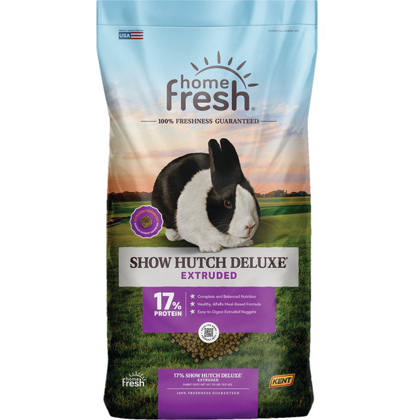 Kent Home Fresh Show Hutch Deluxe 17 50 Lb. Rabbit Feed 3696