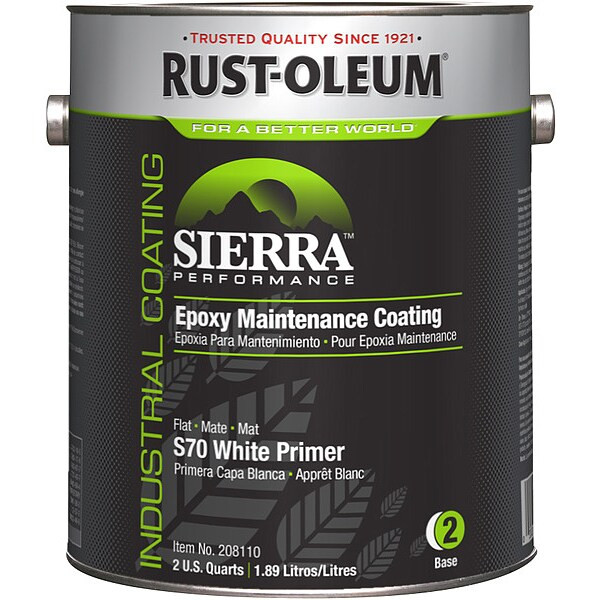 Rust-Oleum Primer,Water Base,1 gal.,White 208110