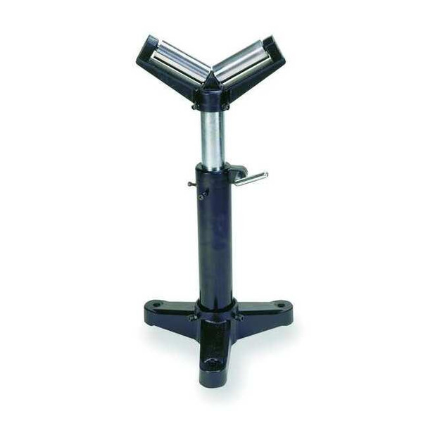 Dayton V-Head Roller Support Stand,14 x 14 in. 6Z765