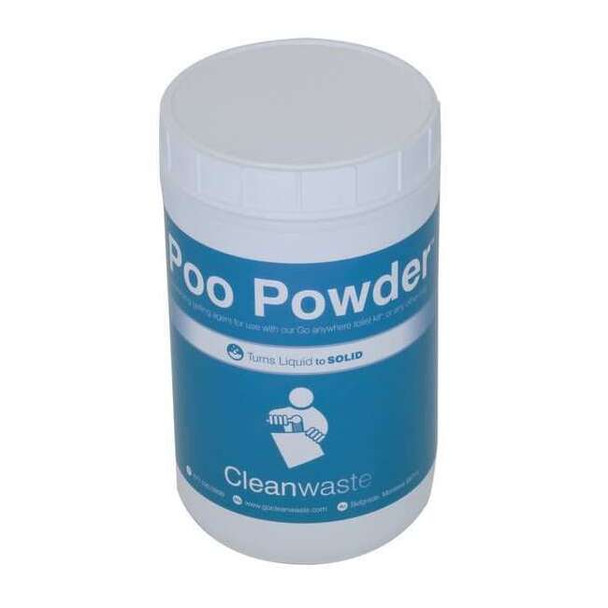 Cleanwaste PooPowderWasteTreatment,6.5inH 6.25inW D105POW