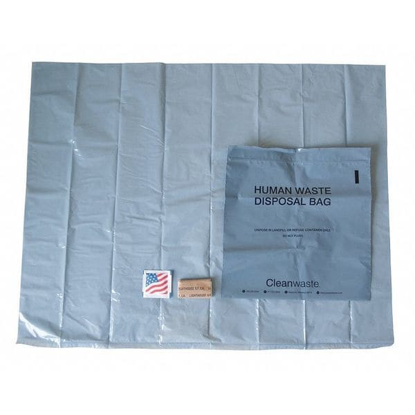 Cleanwaste Toilet Kit,Biodegradable,PK12 D019W12