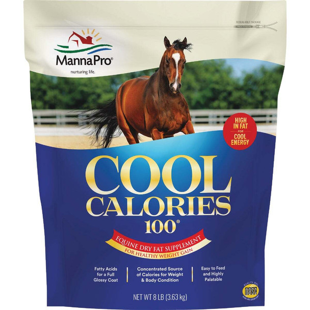 Manna Pro Cool Calories 100 8 Lb. Horse Treat 1000085