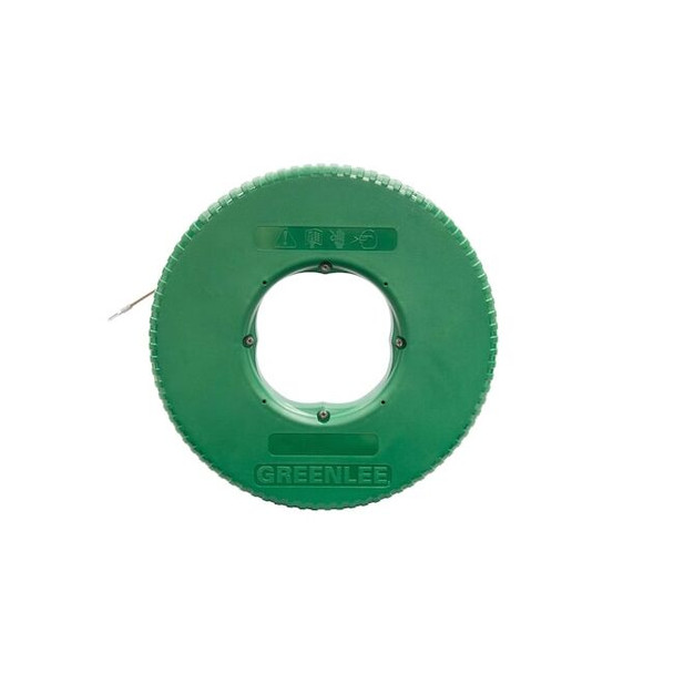 Greenlee SS Fish Tape,Shape Flat,1/8" dia FTXSS-65