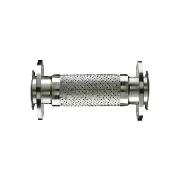 Hose Master 2-1/2" Dia x 12" L 316 SS Flexible Metal Hose GZ250FLXFL120