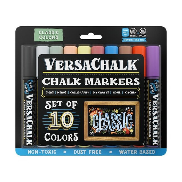 Versachalk Chalk Marker,Assorted,Capped VC106-B