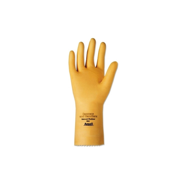 Versatouch Canners Gloves, Natural Latex, Natural, 8