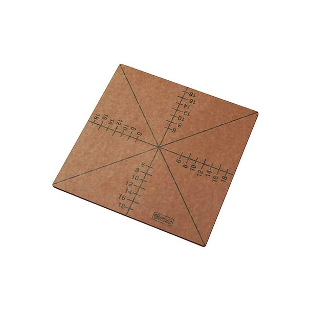 American Metalcraft Pizza Cutting Board,4 or 8 Slice MPCUT4