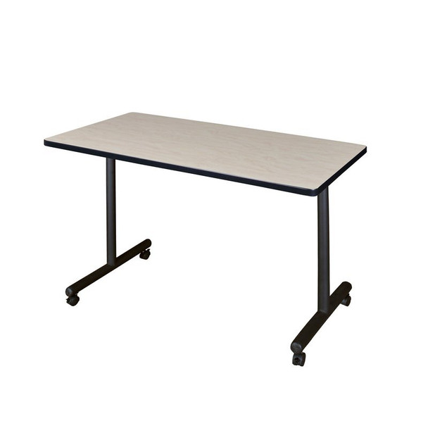 Kobe Rectangle Training Table, 42" W, 29" H, Laminate Top, Maple MKTRCC4224PL