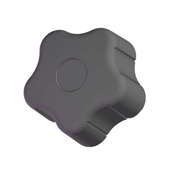 Soft Touch Star Knob, 5/16-18 Thread Size, 1.875" Dia., Blind Tap