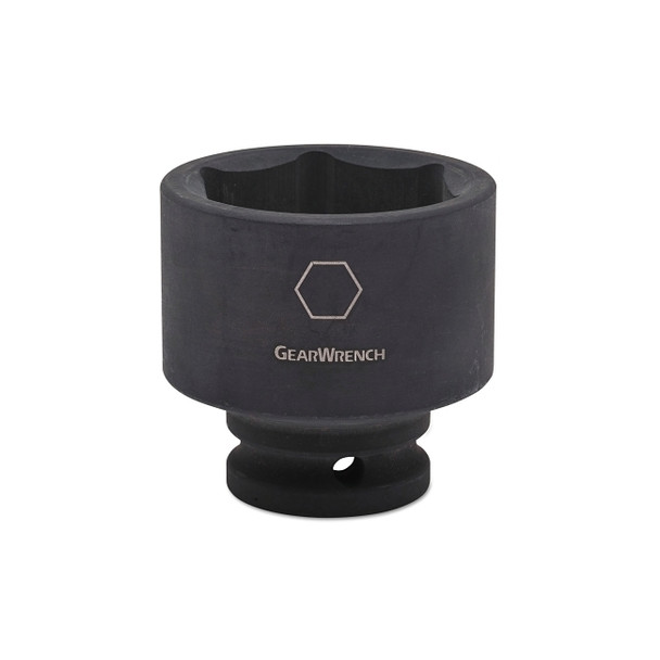 Impact Socket, 3/4 in Drive Size, 2.205 in Opening Size, 6-point, Standard Length