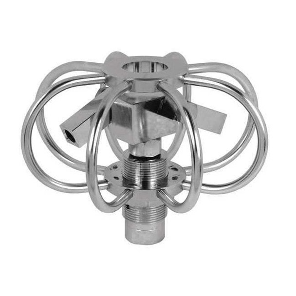 Mosmatic Duct/Tank Cleaner,w/Adj. Spray Arms,6" W 81.526