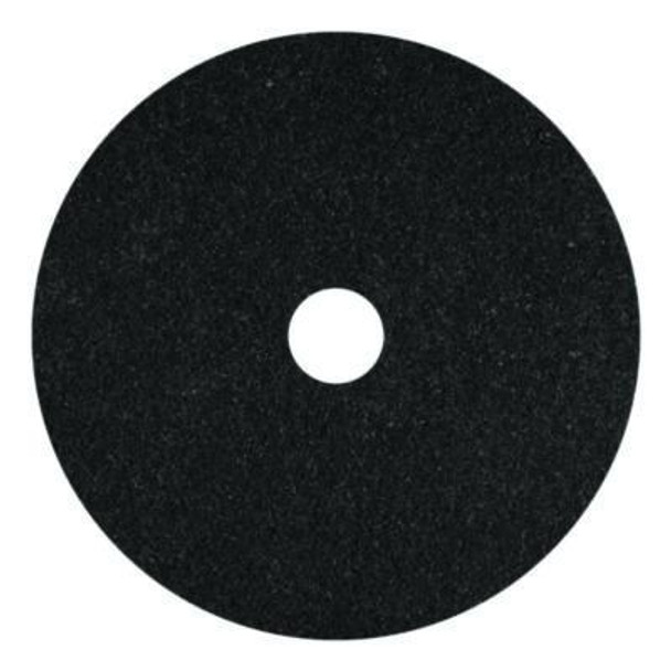 Americo® Stripping Pads, 15" Dia., Black, 5/Carton 400115