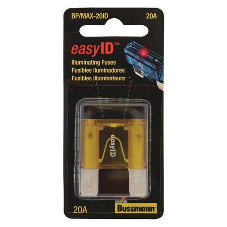 Automotive Fuse, MAX-ID Series, 20A, 32V DC, Indicating