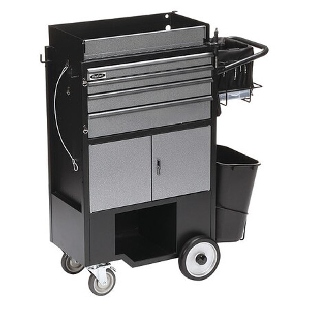 Flexcart Black,Light Duty,Tool Utility Cart FC-400LENT