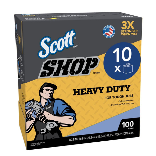 Scott Shop Towels - Heavy Duty Shop Towel 54014