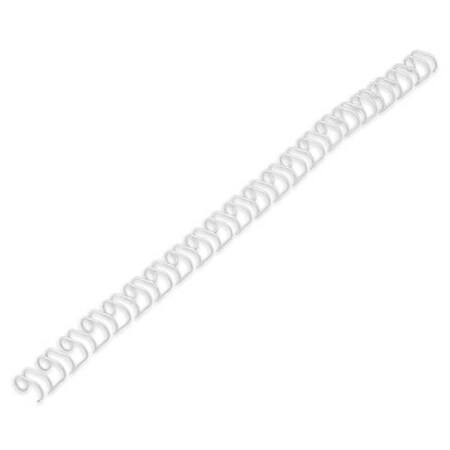 Sircle Binding Spines, Wire, 1/4in, Silver, PK100 9001431S