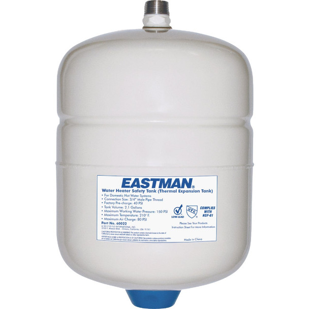 Eastman 2 Gal. Water Heater Expansion Tank 60022