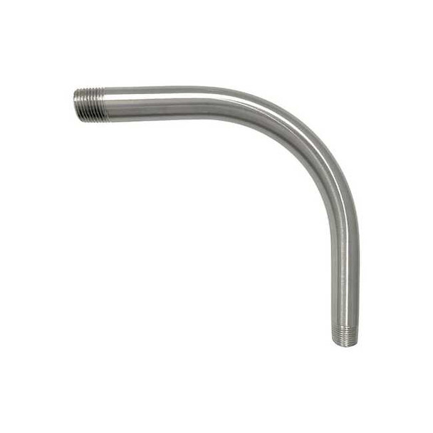IMC 90 Deg Elbow, 1-1/2 in, Threaded, Aluminum, Plain, Silver