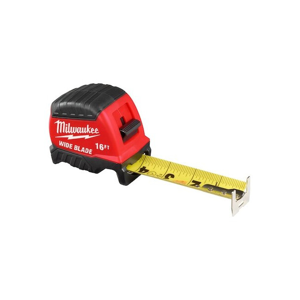 Milwaukee Tool 16ft Wide Blade Tape Measure 48-22-1216