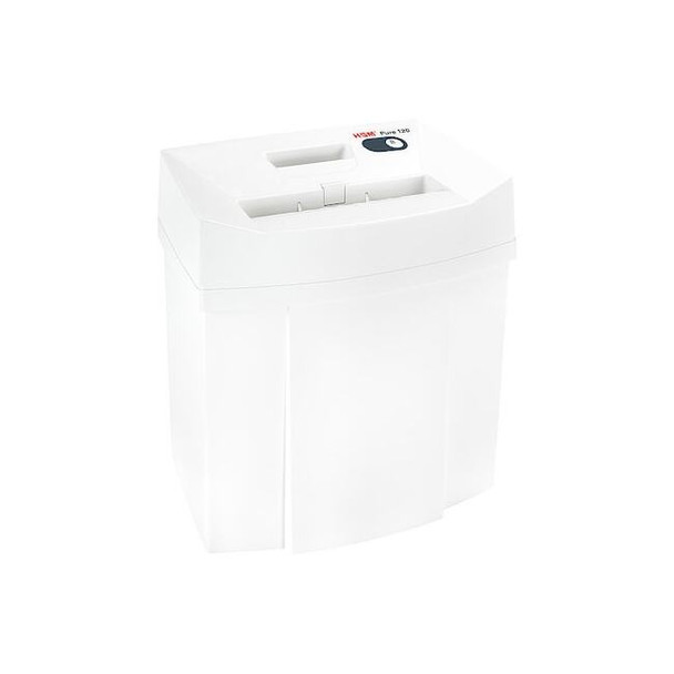 Hsm Paper Shredder,Strip-Cut,White Pure 120