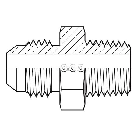 Adaptall Hose Adapter,1",JIC,1",BSPT 9011-16-16