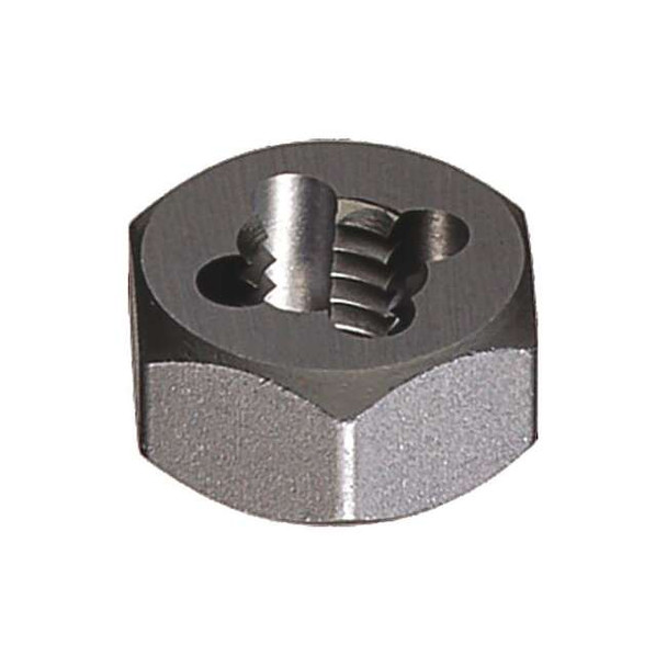 Cle-Line 1-8UNC HSS Hexagon Rethreading Die Cle-line 0492 Bright C77636