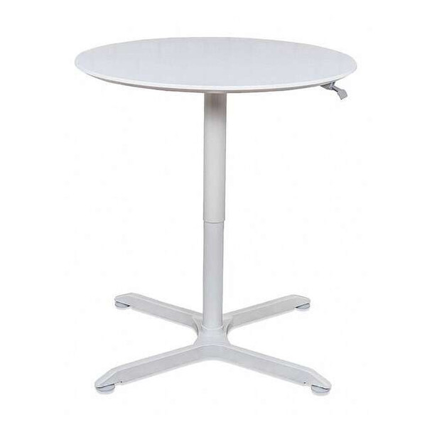 Luxor Pneumatic Adj. Table,36" H,Round LX-PNADJ-36RD