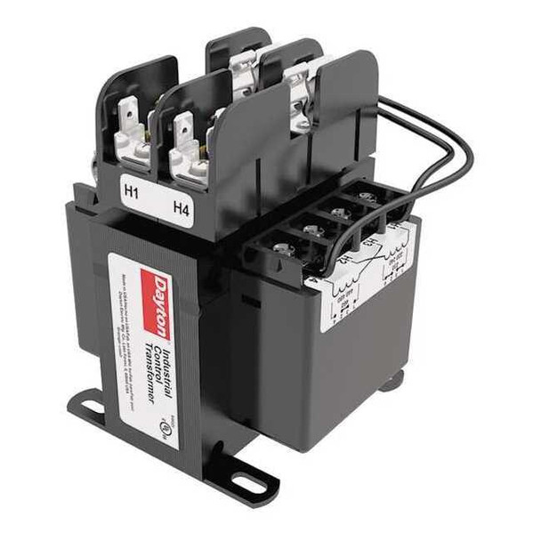 Dayton Control Transformer, 150 VA, 24V AC, 120/240V AC 31EH87