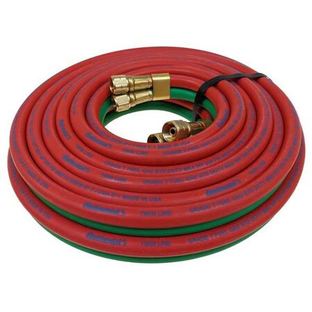 Continental Twin Line Welding Hose,3/8",25 ft. TWT-06-025BB
