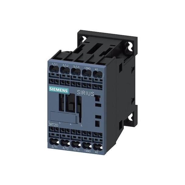 Siemens IEC PowerContactor, Non-Reversing, 24VAC 3RT2016-2AB01
