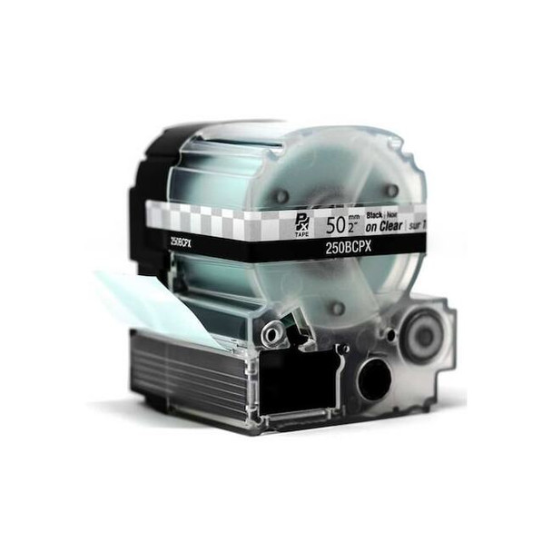 Epson Label/RibbonCartridge,Clear,Gloss,2inW 250BCPX