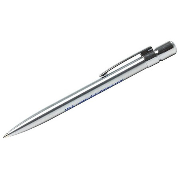 Detectamet Metal Case Pen,Blue Ink,W/Clip,PK50 610-I01-DA01