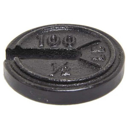 Rice Lake Weighing Systems Calibration Weight,100 x 0.5 lb.,Painted 10152