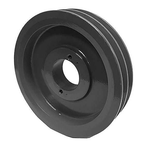 Manufacturer Varies V-Belt Pulley, Cast Iron, 5.95 in OD 2AK61H