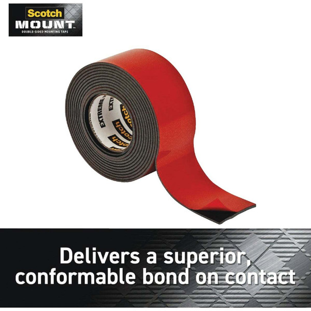 ScotchMount 1 In. x 48 In. Extreme Double-Sided Mounting Tape 414H-48