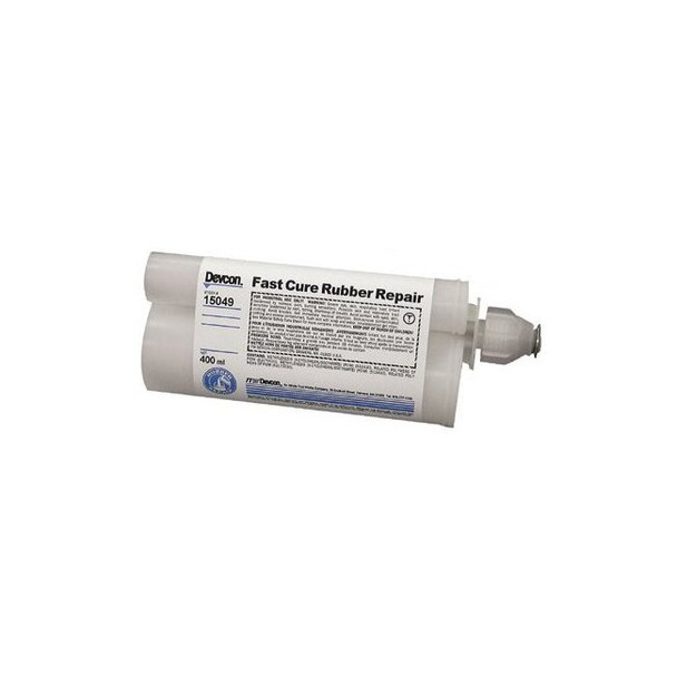 Devcon Two-Part Base & Accelerator (B/A) Filler - Black Liquid 400 ml Cartridge - 8 min Working Time - Shore Hardness 88