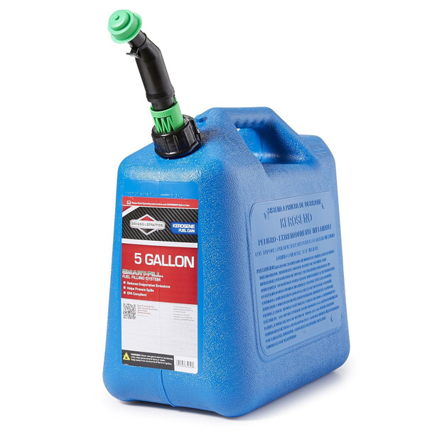 Kerosene Plastic Blue Can 5 Gal
