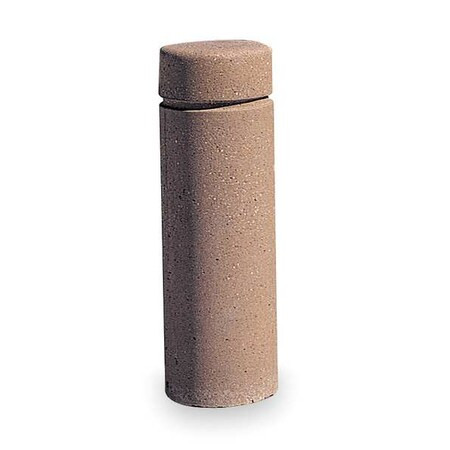 Wausau Tile Security Bollard,Round,36 In. L,36 In. H TF6020B1