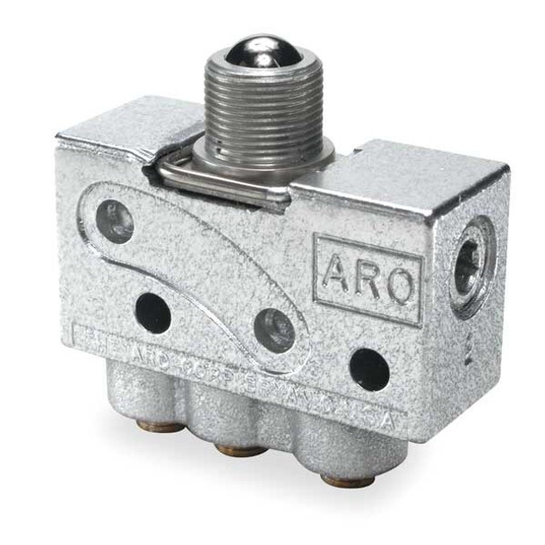 Aro Manual Air Control Valve,3-Way,5/32 in 212-2-C