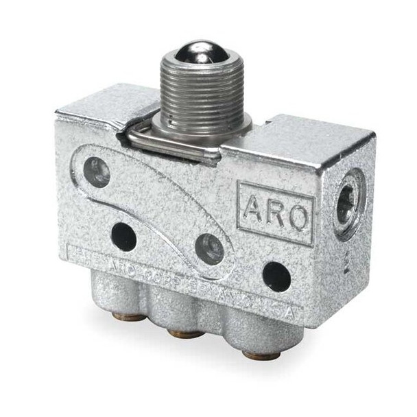Aro Manual Air Control Valve,3-Way,5/32 in 212-2-C