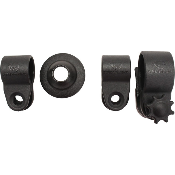 Poly Mnt Kit For 2-4Aa Flashlight Slot/Adhesive